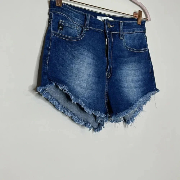 Blue Denim Shorts - Picture 3 of 7